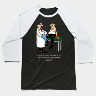 Funny Spectickles Medical Doctor Exam Humor Baseball T-Shirt